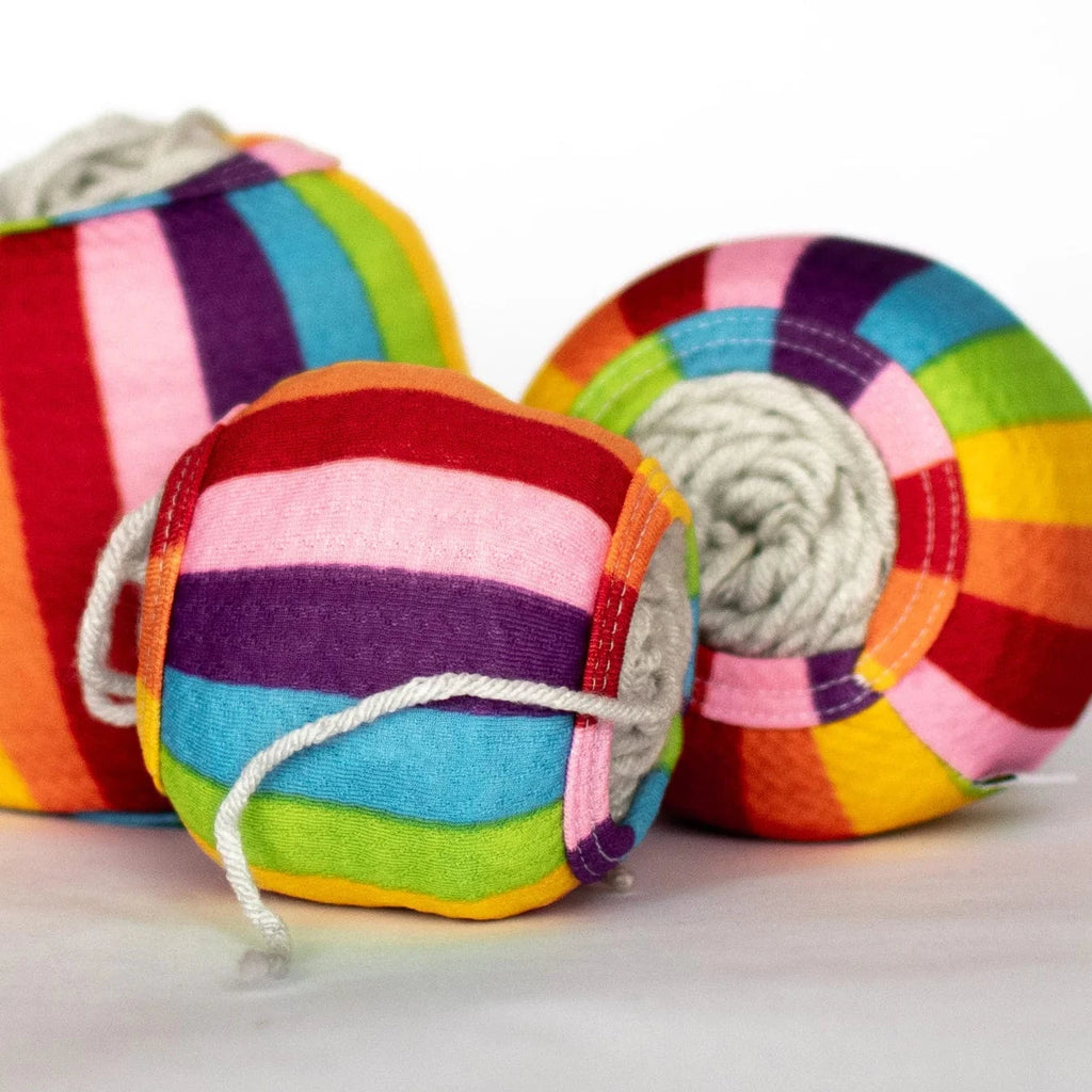 Binkwaffle Notions Rainbow Cozy Cake - Medium