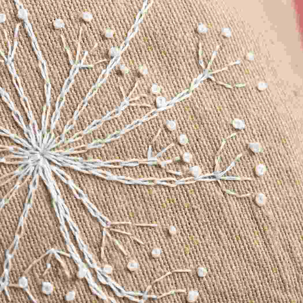 Corinne Lapierre Kit Bee Linen Lavender Bags