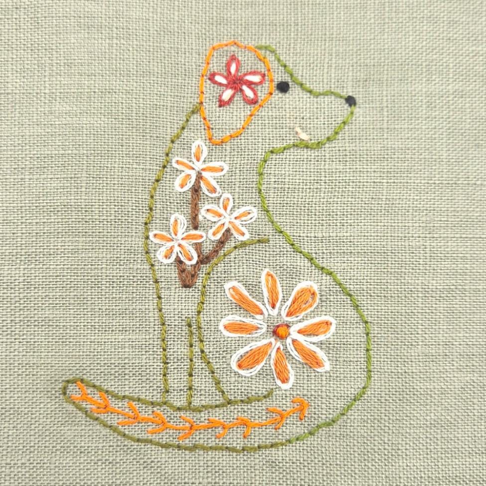 Corinne Lapierre Kit Stick & Stitch Embroidery