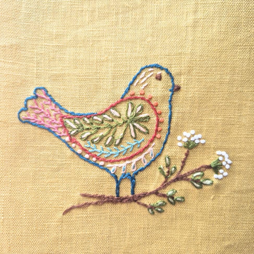 Corinne Lapierre Kit Stick & Stitch Embroidery
