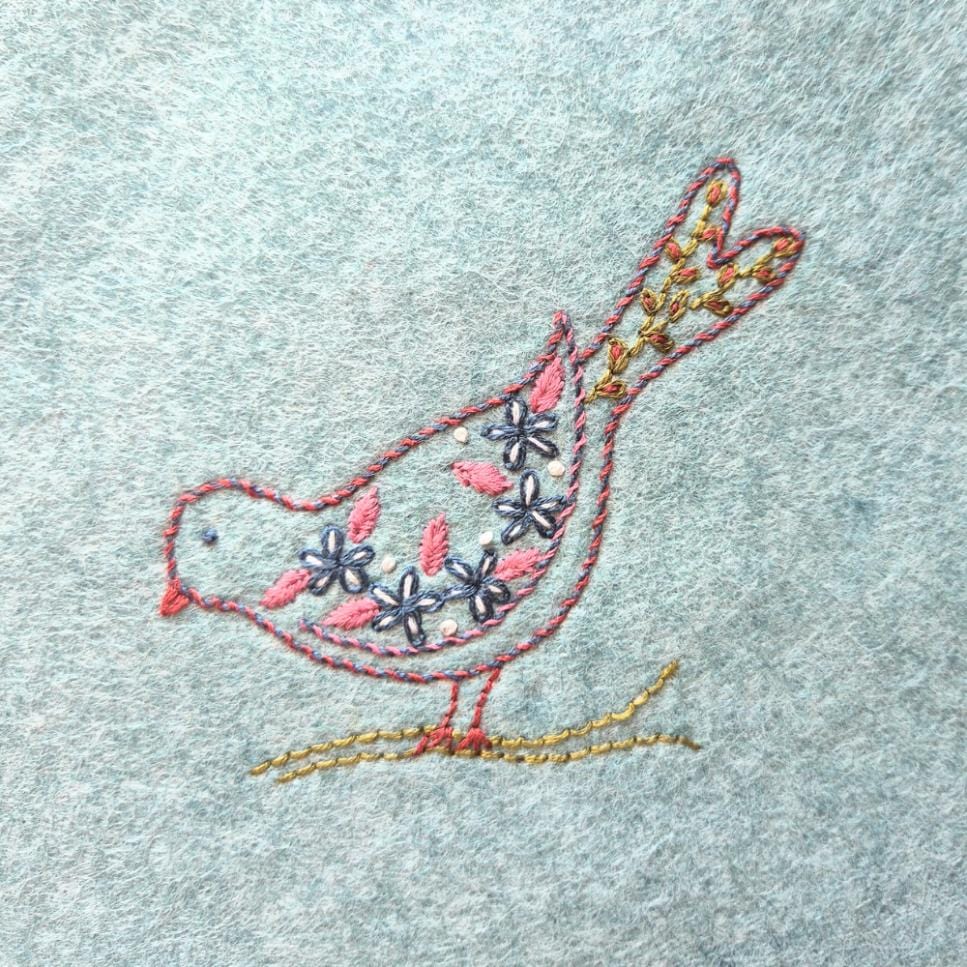 Corinne Lapierre Kit Stick & Stitch Embroidery