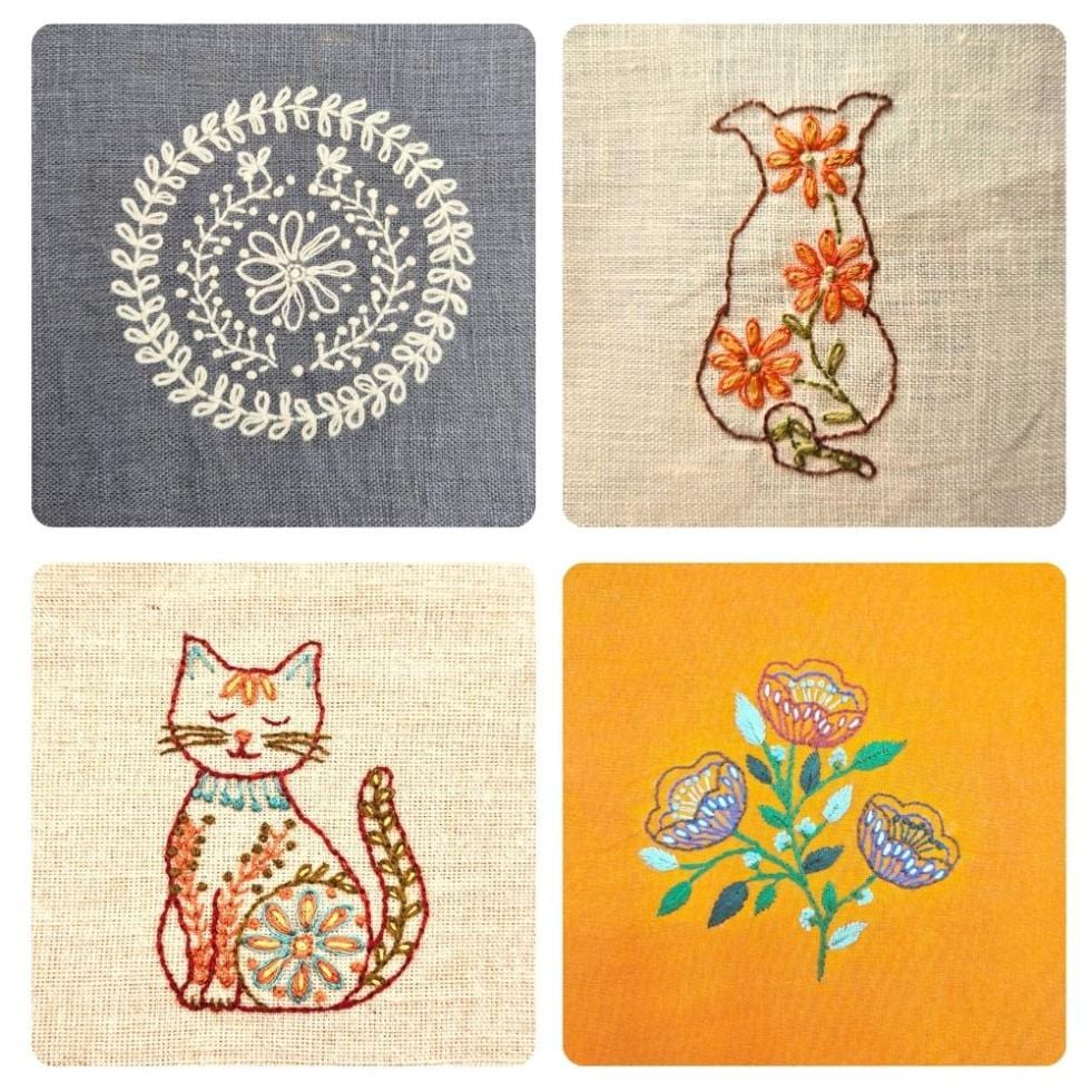 Corinne Lapierre Kit Stick & Stitch Embroidery
