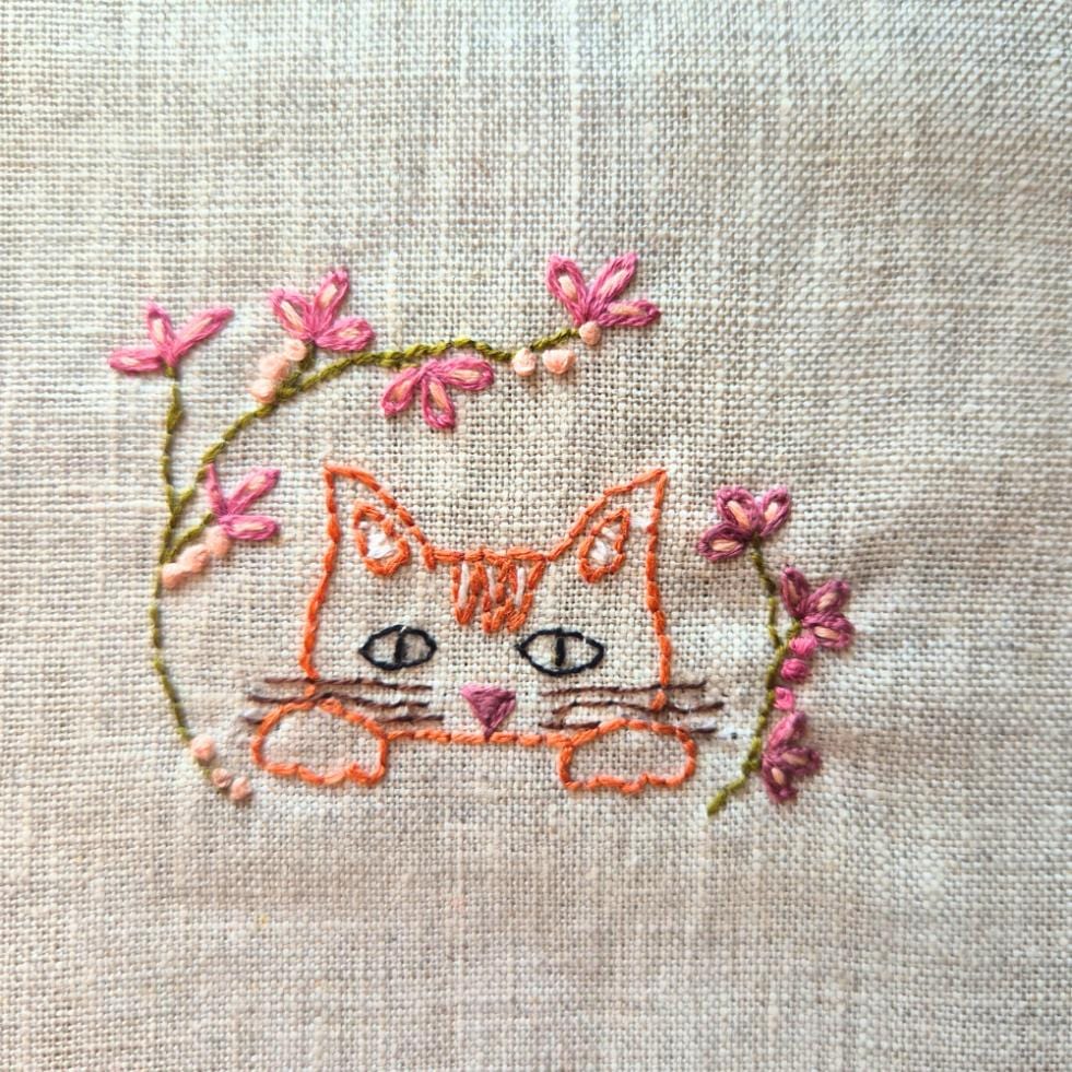 Corinne Lapierre Kit Stick & Stitch Embroidery