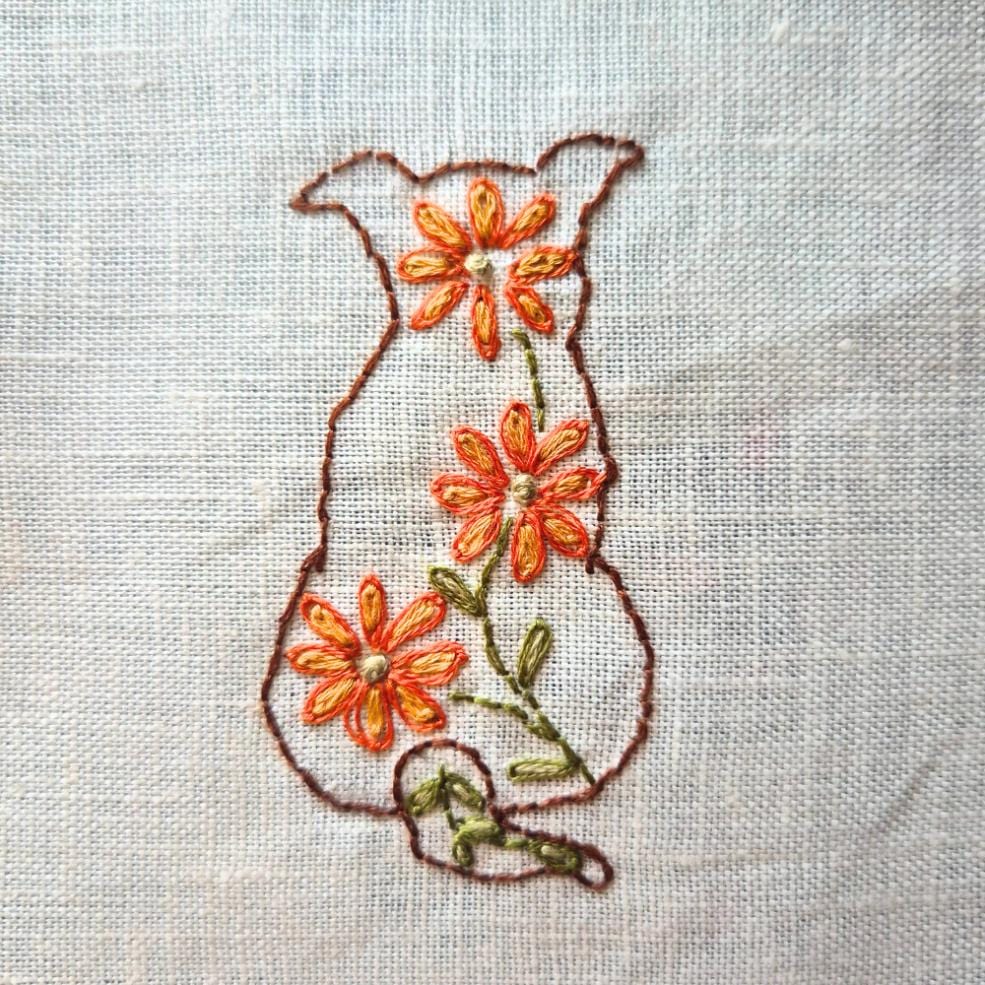 Corinne Lapierre Kit Stick & Stitch Embroidery