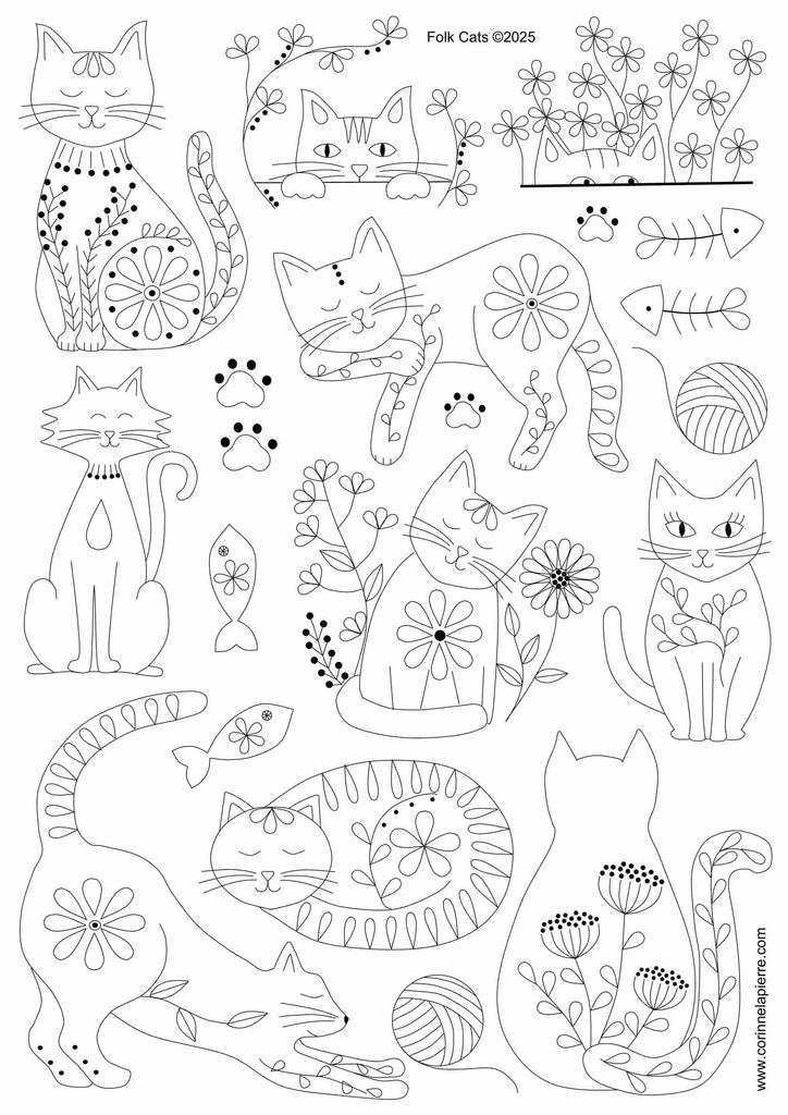 Corinne Lapierre Kit Stick & Stitch Embroidery