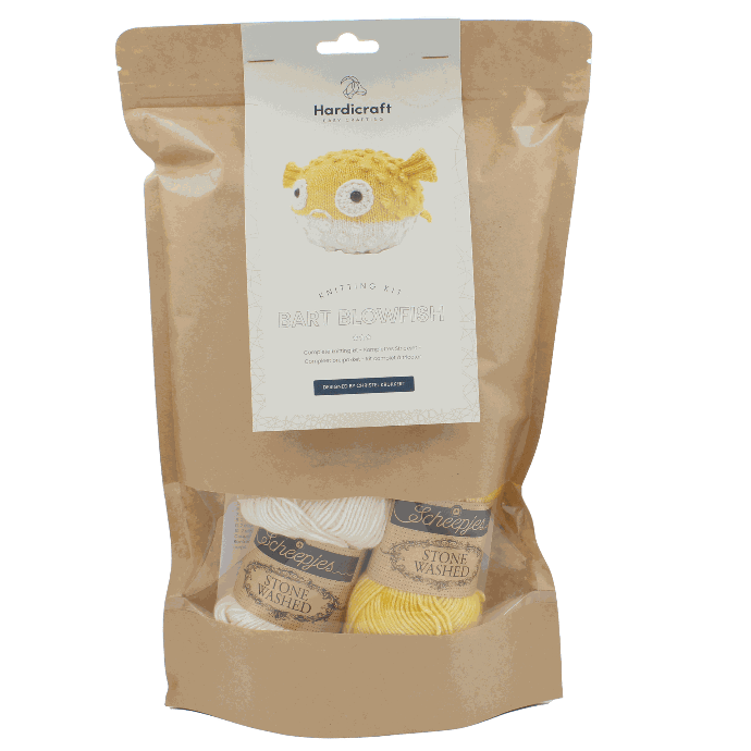 Hardicraft Kit Bart the Blowfish Knitting Kit