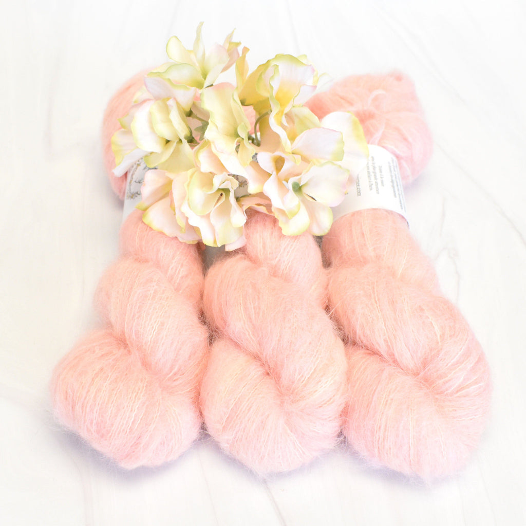 La Bien Aimee Peach Sweater Kumo
