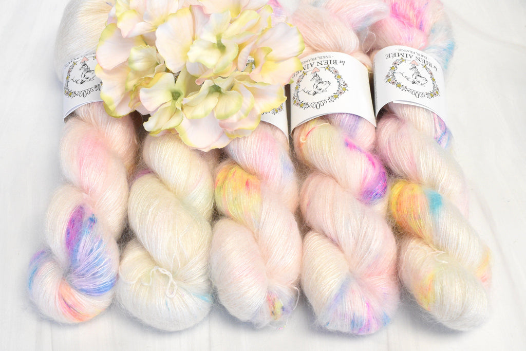 La Bien Aimee Confetti Cake Mohair Silk