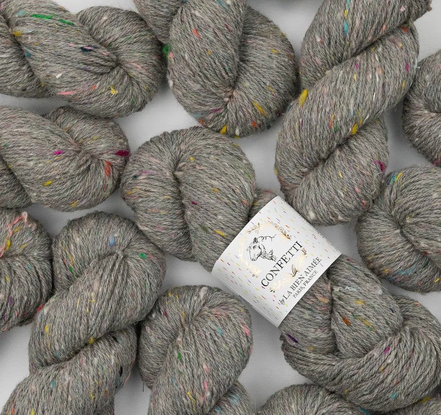 La Bien Aimee Yarn Granite Confetti
