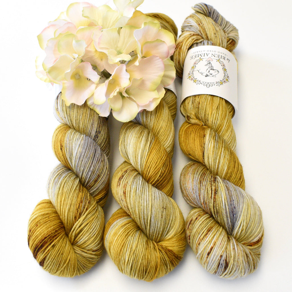 La Bien Aimee Yarn Grellow Merino Super Sock