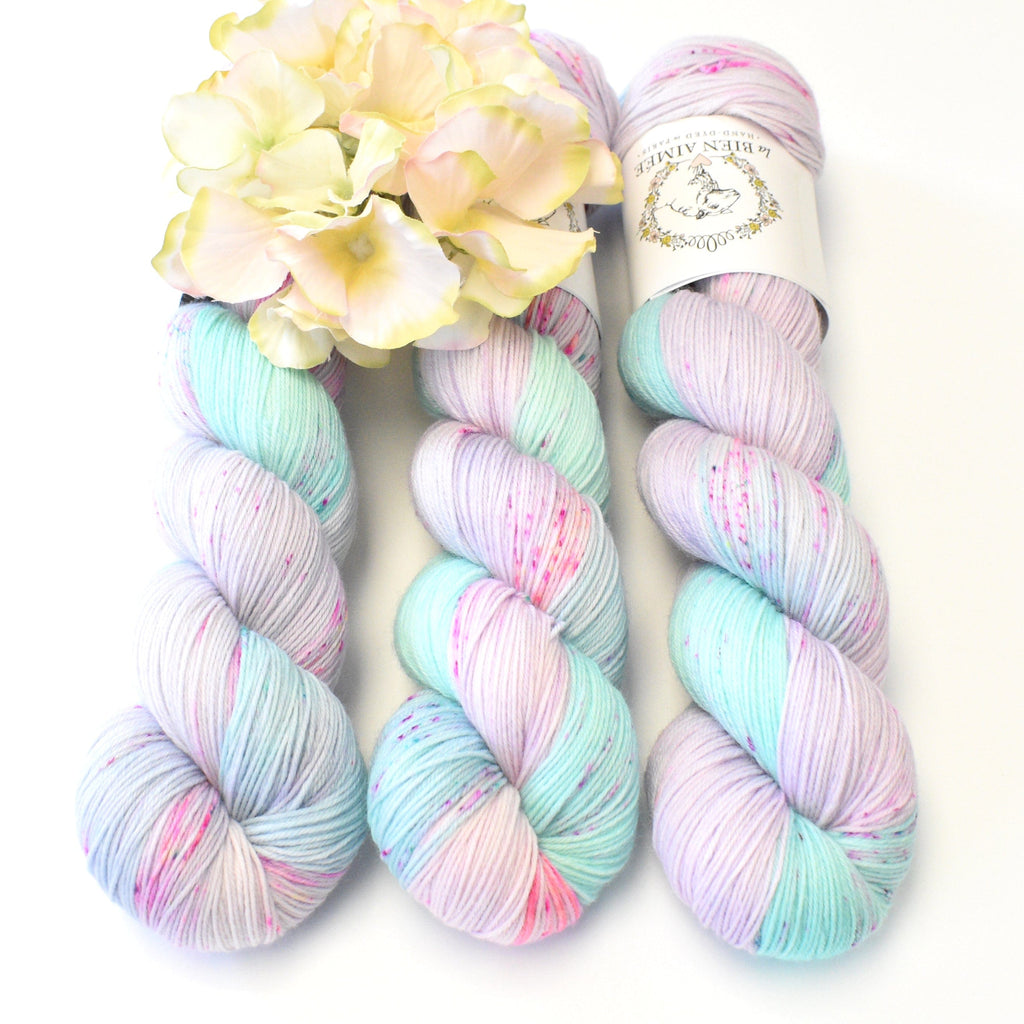 La Bien Aimee Yarn Waterlillies Merino Super Sock