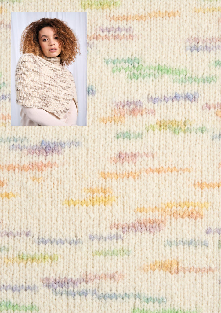 MODE at Rowan Kit 100 Rainbow / To Fit Chest 28-34" Archer Yarn Kit