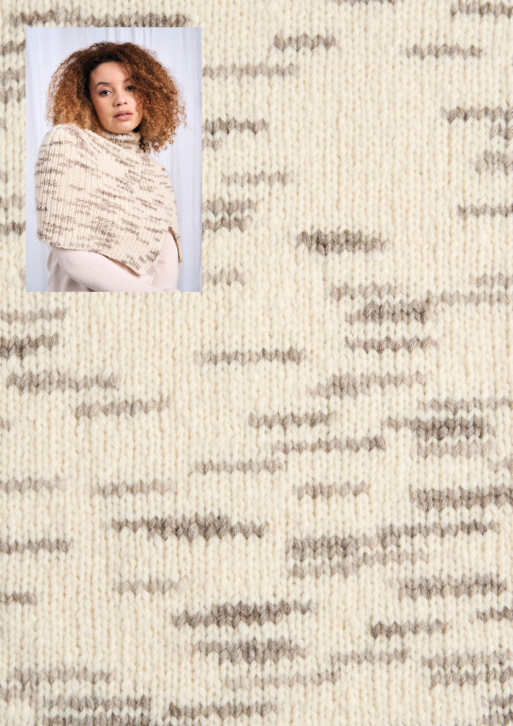 MODE at Rowan Kit 102 Cocoa / To Fit Chest 28-34" Archer Yarn Kit