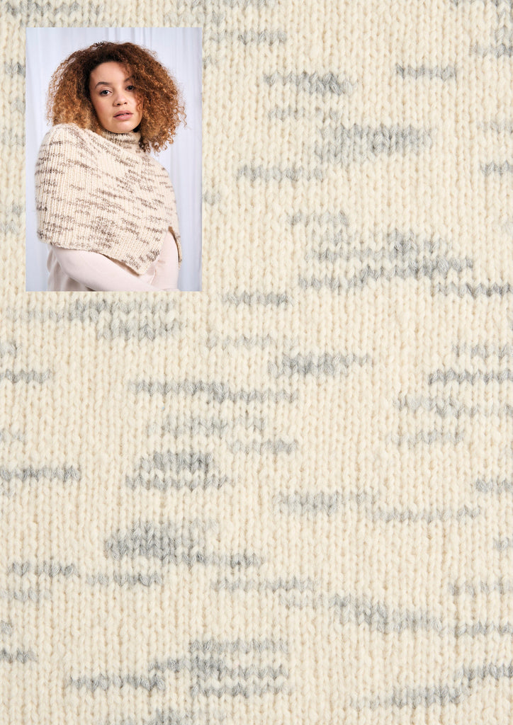 MODE at Rowan Kit 104 Pebble Greys / To Fit Chest 28-34" Archer Yarn Kit