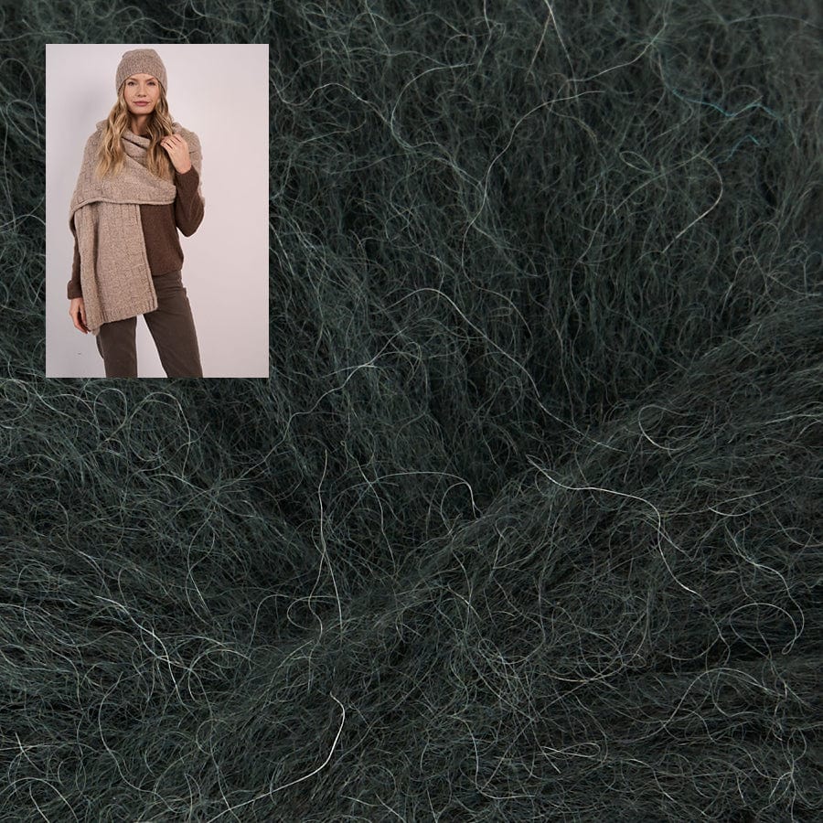 MODE at Rowan Kit 018 Willow Heather Hat & Wrap Yarn Kit