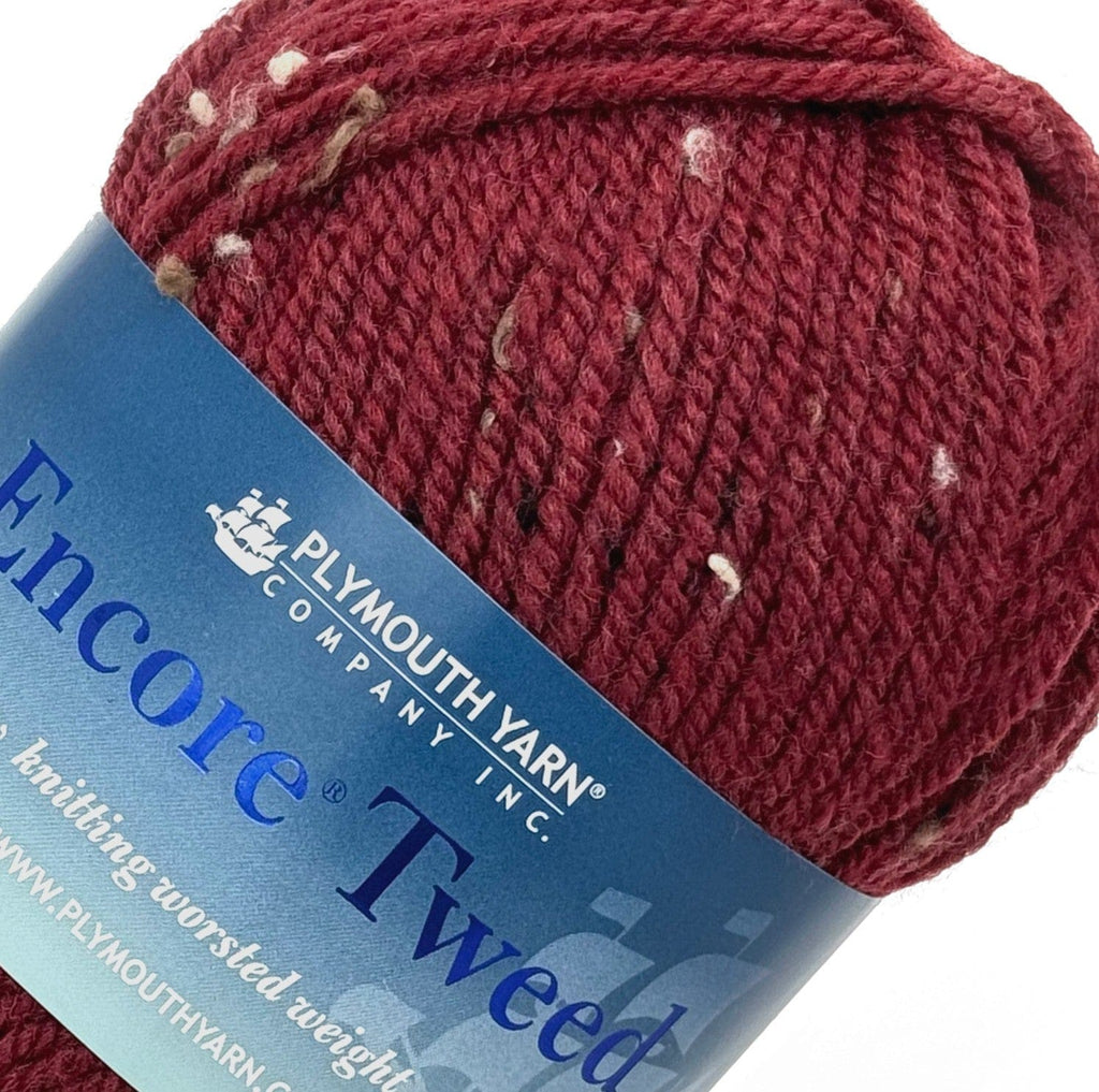Plymouth Yarn Company Yarn T212 Encore Tweed Worsted