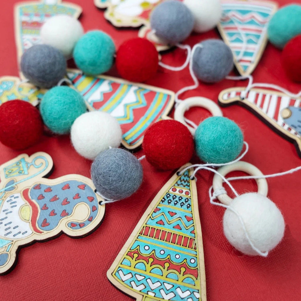 Woodsy Craft Co. Kit Gnome DIY Garland Kit
