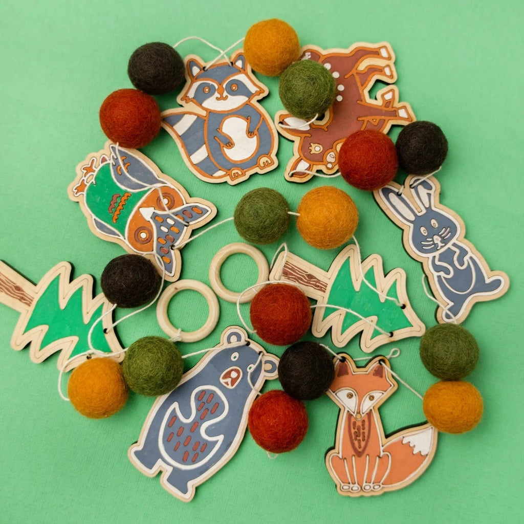 Woodsy Craft Co. Kit Woodland DIY Garland Kit