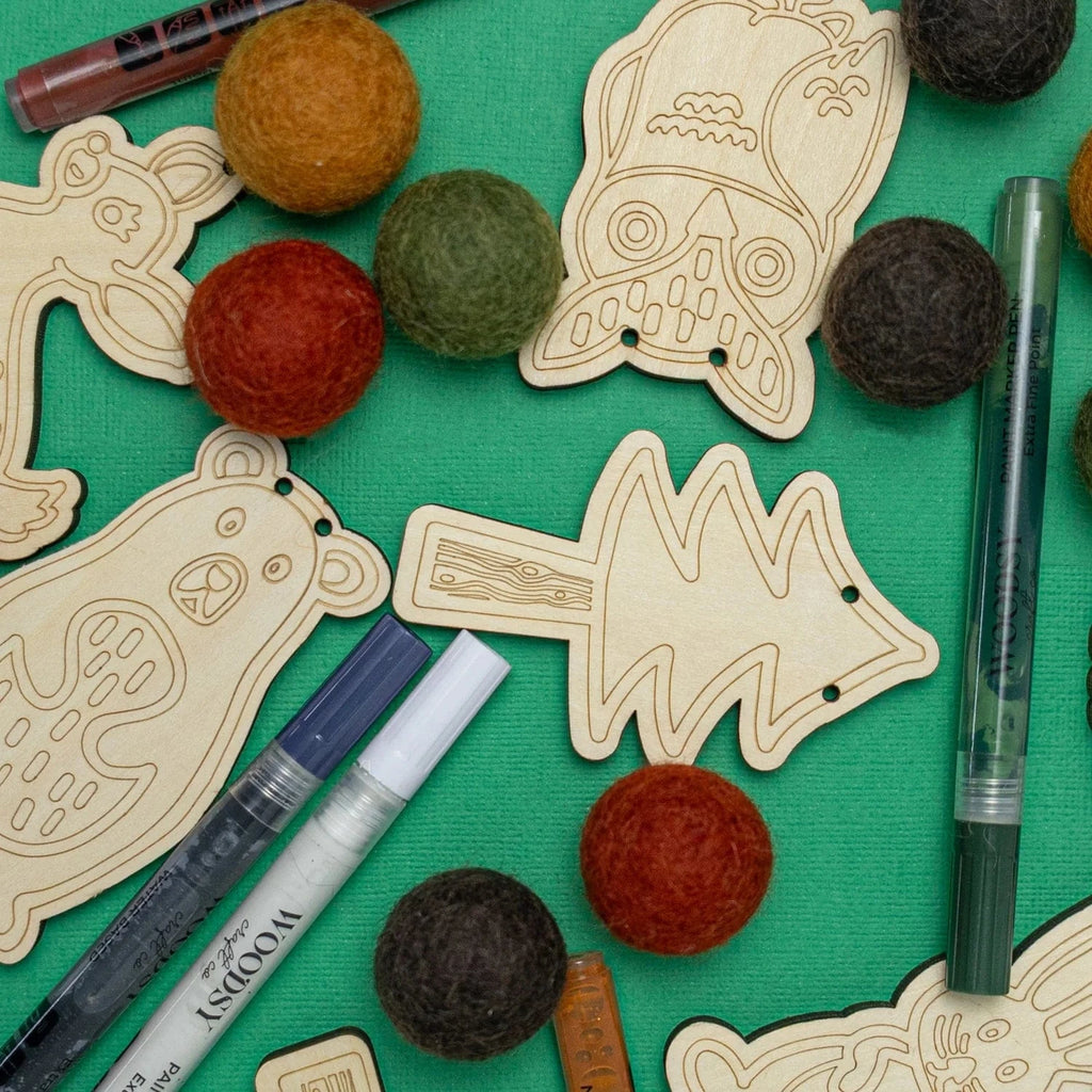 Woodsy Craft Co. Kit Woodland DIY Garland Kit