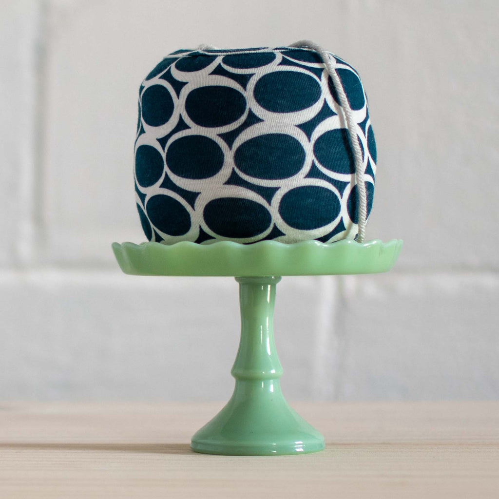 Binkwaffle Notions Navy Loopy Cozy Cake - Birthday Cake