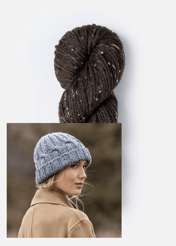 Blue Sky Fibers Deep Earth Portland Cap Kit