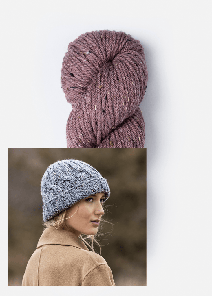 Blue Sky Fibers Sage Rose Portland Cap Kit