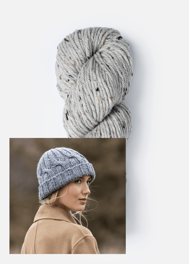 Blue Sky Fibers Silver Birch Portland Cap Kit