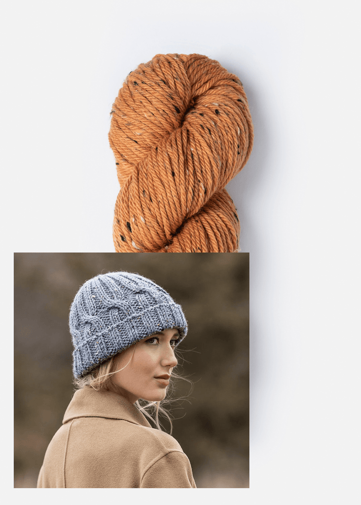 Blue Sky Fibers Tiger Lily Portland Cap Kit