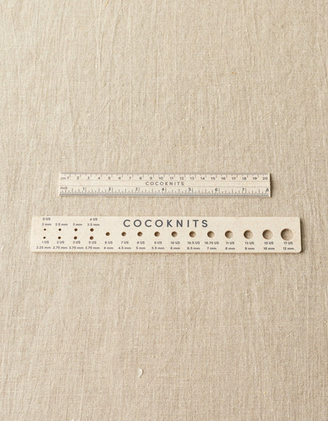 Coco Knits Coco Knits Coco Knits Ruler & Gauge Set