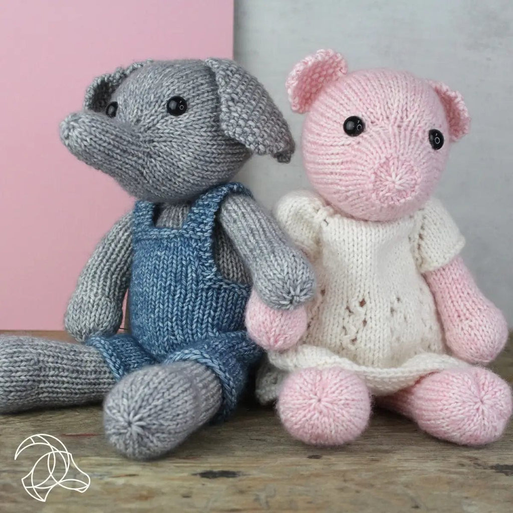 Hardicraft Freek Elephant Knitting Kit