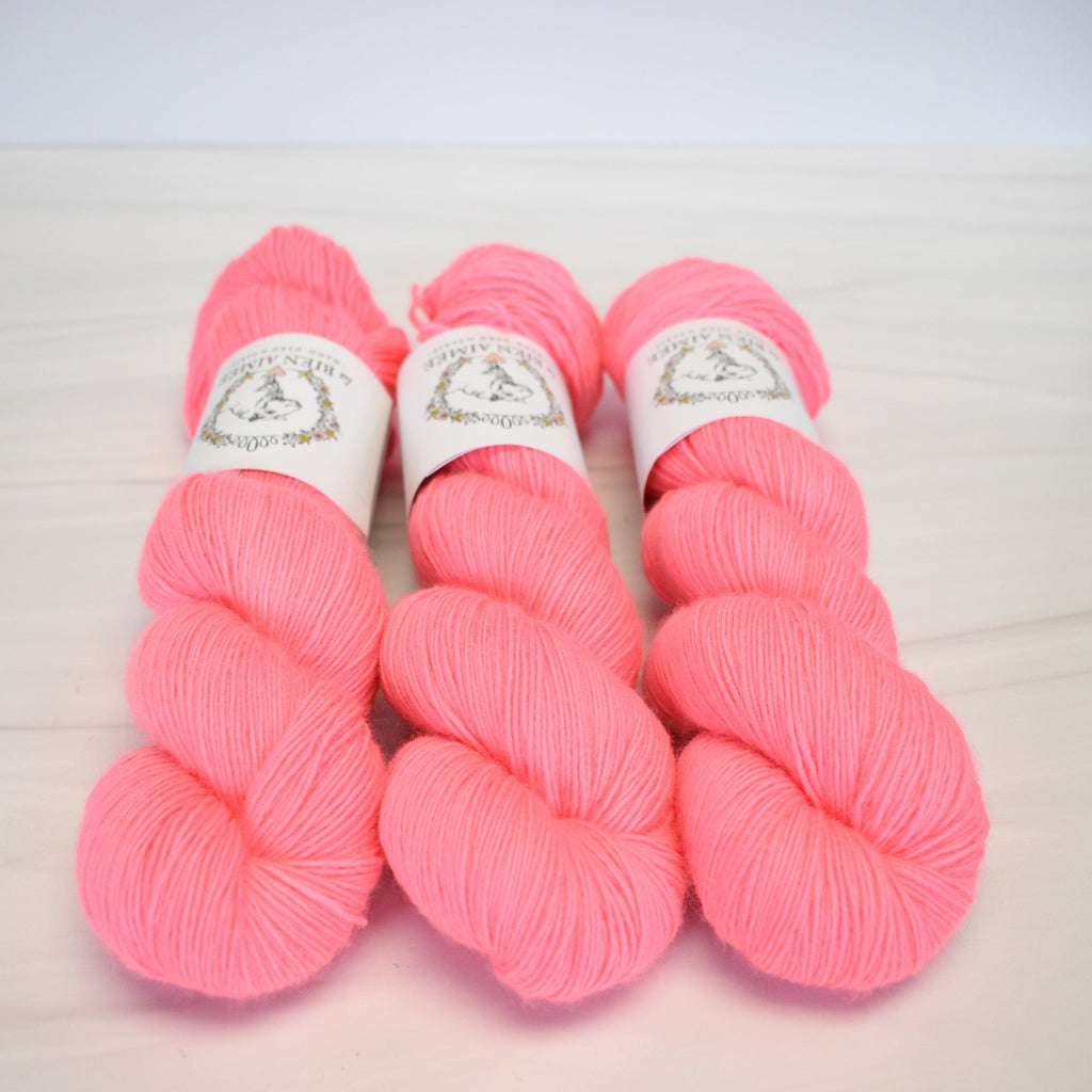 La Bien Aimee Fluoro Morganite Merino Singles