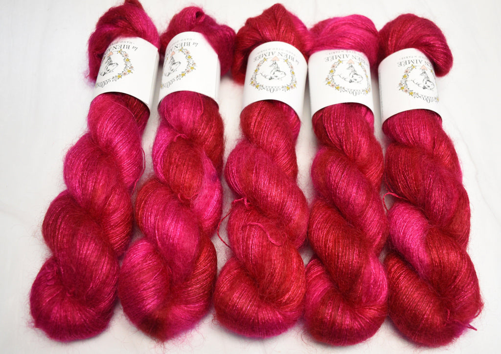 La Bien Aimee Aimee's Flashy Lipstick Mohair Silk