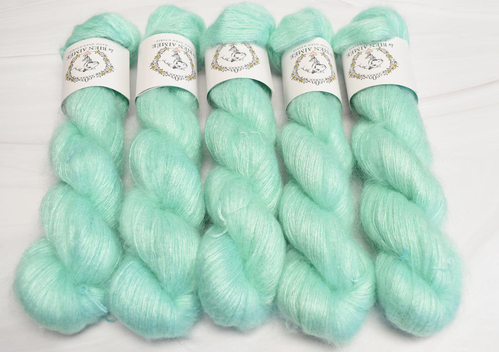 La Bien Aimee Seaglass Mohair Silk
