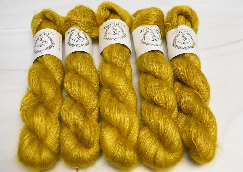 La Bien Aimee Yellow Brick Road Mohair Silk