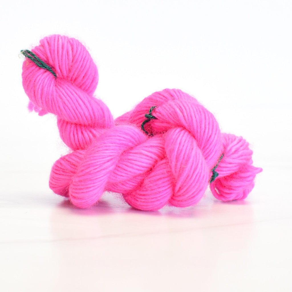 MadelineTosh Madeline Tosh Fluoro Rose Unicorn Tails - Mini Skeins