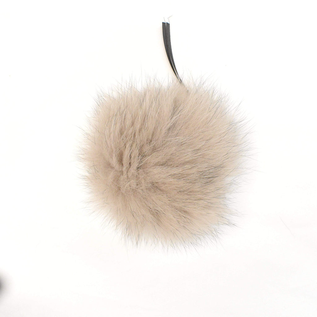 Schildkraut Fur Co. Tools & Gifts Dyed Sand Fox Fur Pompoms by Schildkraut