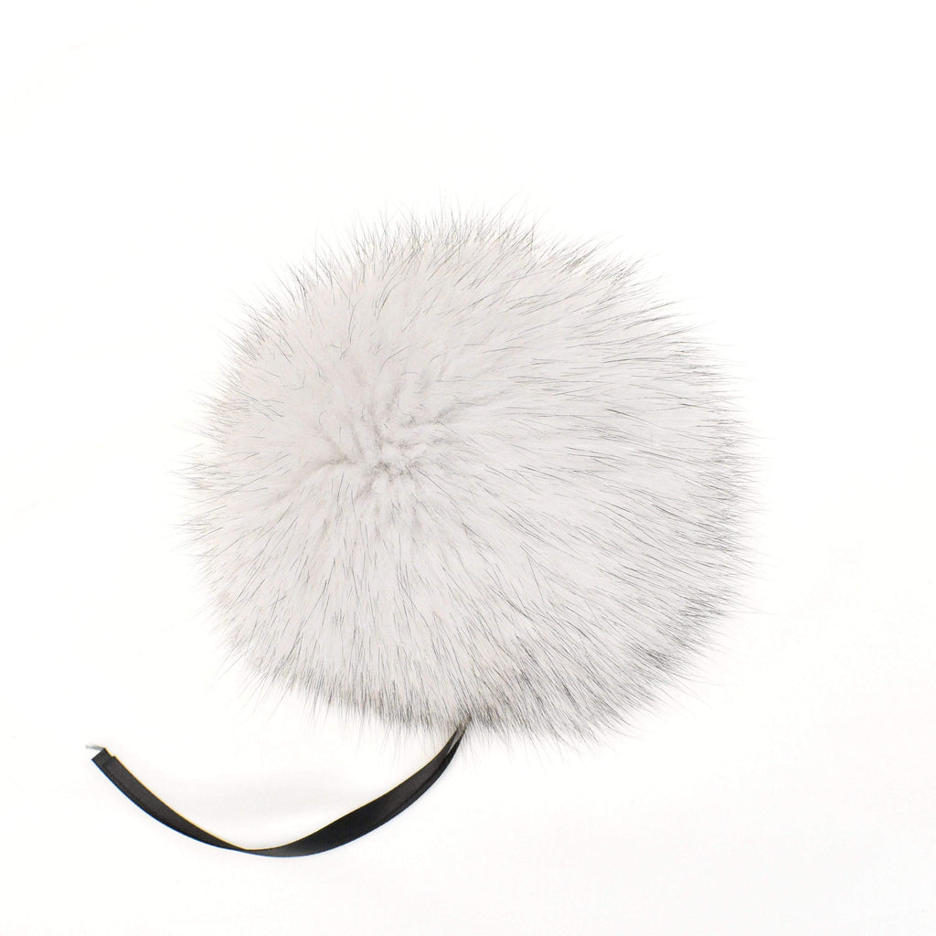 Schildkraut Fur Co. Tools & Gifts Natural Blue Fox Fur Pompoms by Schildkraut