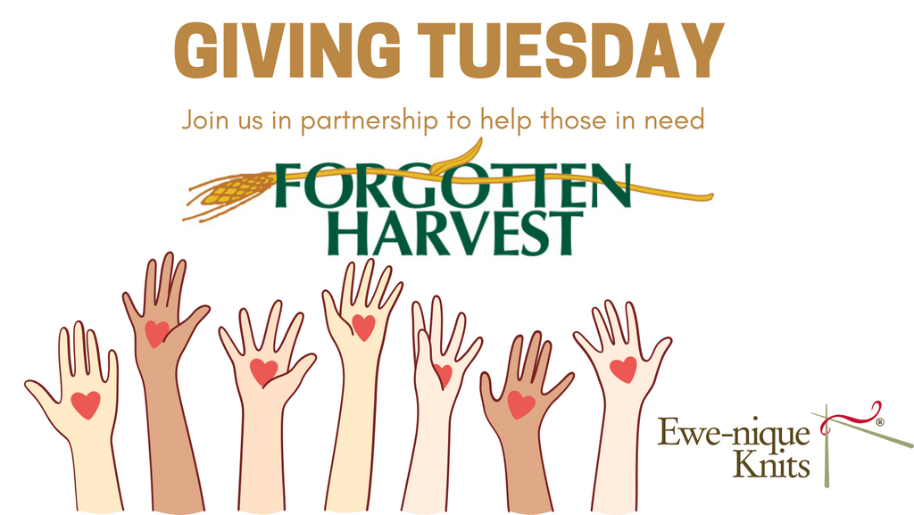 Spread Hope and Nourishment This Giving Tuesday with Ewe-nique Knits!