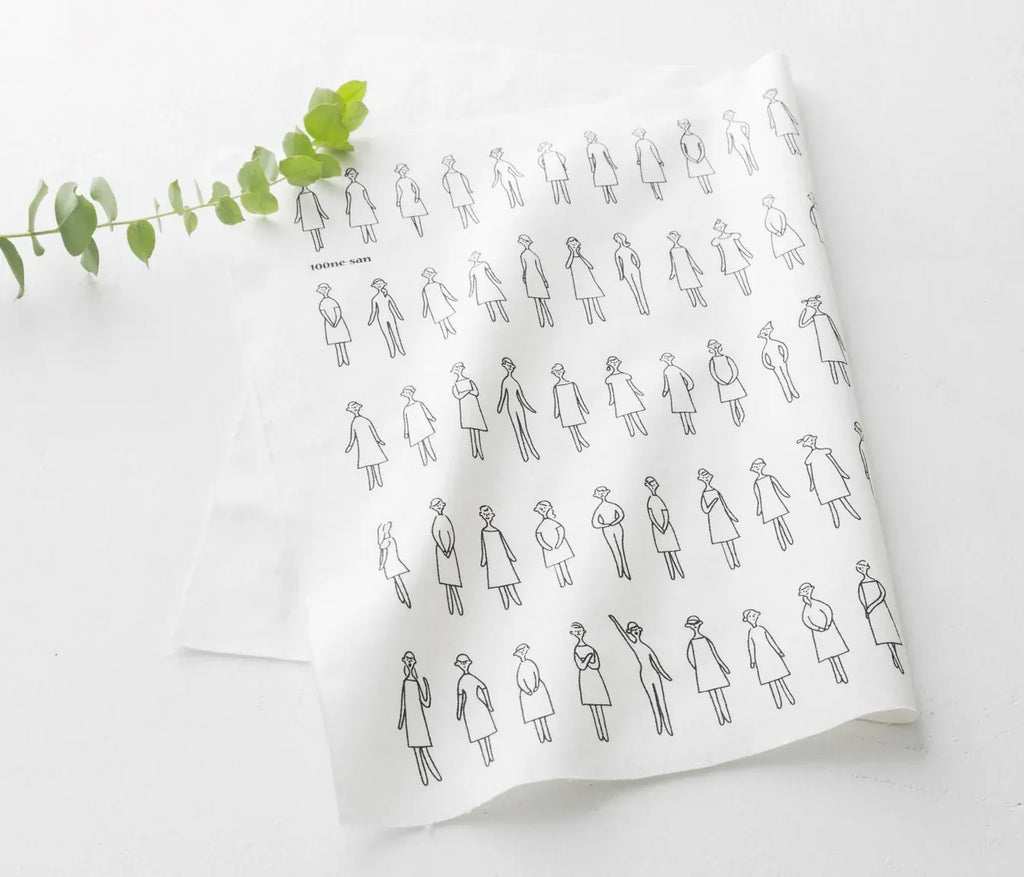 Lecien Stitching 222101 - 100 Ladies Fabric