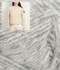 Sandnes Garn Kit 1042 Grey Melange / XS & S - 41.5-43" Finished Bust Loom Sweater Kit — Sandnes Garn ATLAS