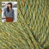 Berroco Kit 111133 Olive / Size 1: Finished Bust 38.5" Arbus Cabled Pullover Sweater Kit (finished bust sizing 38.5"-57.5)