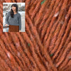 Berroco Kit 111162 Spice / Size 1: Finished Bust 38.5" Arbus Cabled Pullover Sweater Kit (finished bust sizing 38.5"-57.5)