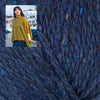 Berroco Kit 111116 Admiral / Size 1: Finished width 36.75" Burwell Cabled Poncho Kit