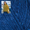 Berroco Kit 111124 Navy / Size 1: Finished width 36.75" Burwell Cabled Poncho Kit