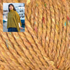 Berroco Kit 111152 Gold / Size 1: Finished width 36.75" Burwell Cabled Poncho Kit