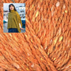 Berroco Kit 111159 Tiger / Size 1: Finished width 36.75" Burwell Cabled Poncho Kit