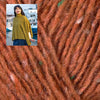 Berroco Kit 111162 Spice / Size 1: Finished width 36.75" Burwell Cabled Poncho Kit