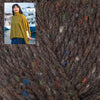 Berroco Kit 111168 Umber / Size 1: Finished width 36.75" Burwell Cabled Poncho Kit