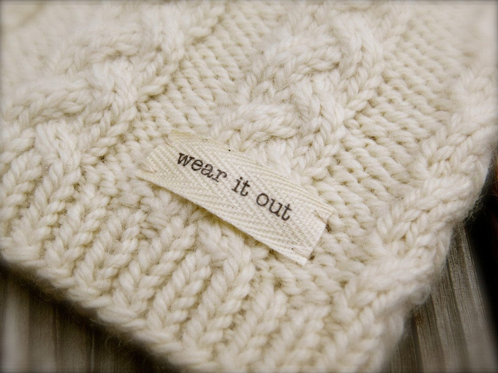 Big Bad Wool Notions Wear it Out Label
