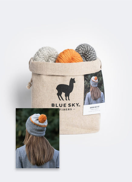 Blue Sky Fibers Kit Doran Hat Kit